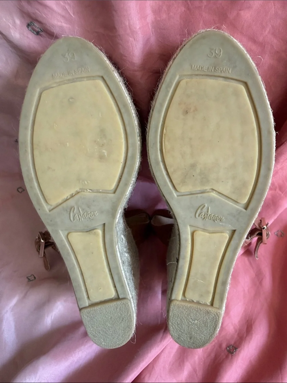 Castaner “Blaudell” Rust Color Iconic Espadrille,  Size 39/8 EUC - Worn Once